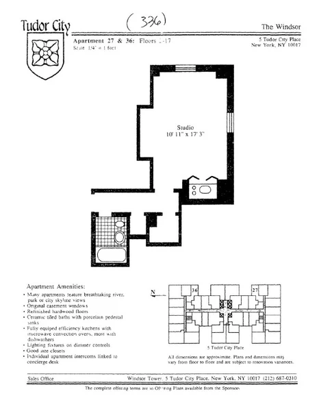 Studio Apartment for rent in Murray Hill - Manhattan, New York