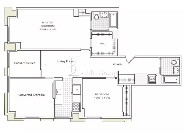 4 bedrooms apartment for rent in Tribeca - Manhattan, New York