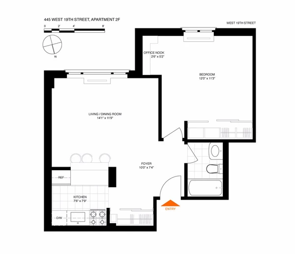 1 bedroom apartment for rent in Chelsea - Manhattan, New York