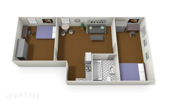 2 bedrooms apartment for rent in Soho - Manhattan, New York