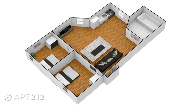 2 bedrooms apartment for rent in Soho - Manhattan, New York