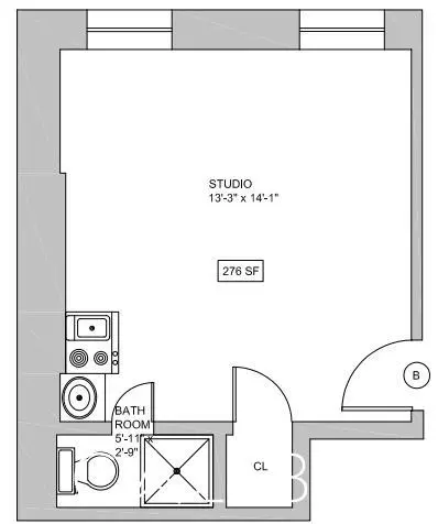 Studio Apartment for rent in Upper West Side - Manhattan, New York