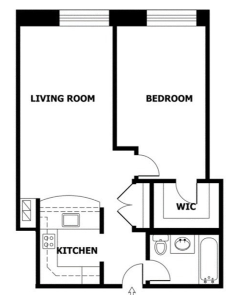 2 bedrooms apartment for rent in East Village - Manhattan, New York