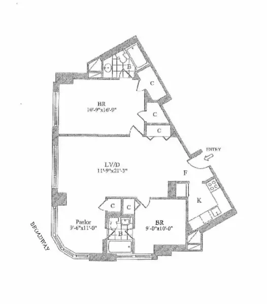 2 bedrooms apartment for rent in Upper West Side - Manhattan, New York