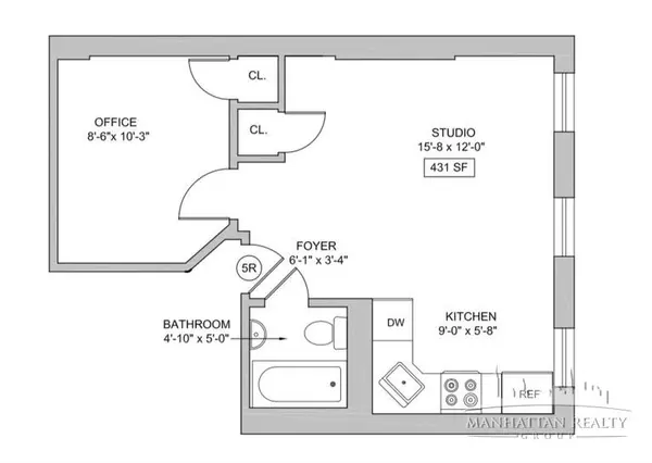 1 bedroom apartment for rent in Soho - Manhattan, New York