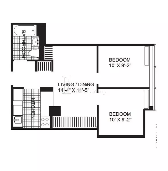 2 bedrooms apartment for rent in Tribeca - Manhattan, New York