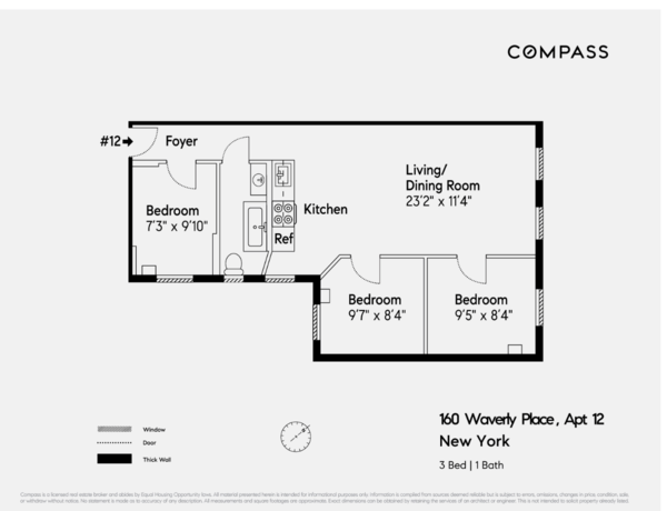 3 bedrooms apartment for rent in West Village - Manhattan, New York