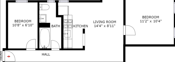 2 bedrooms apartment for rent in West Village - Manhattan, New York