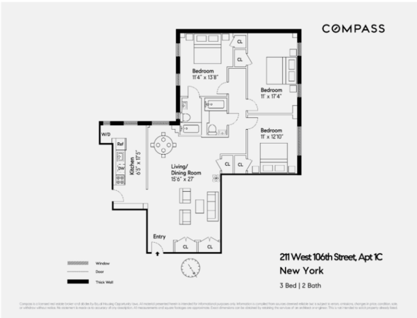 3 bedrooms apartment for rent in Upper West Side - Manhattan, New York