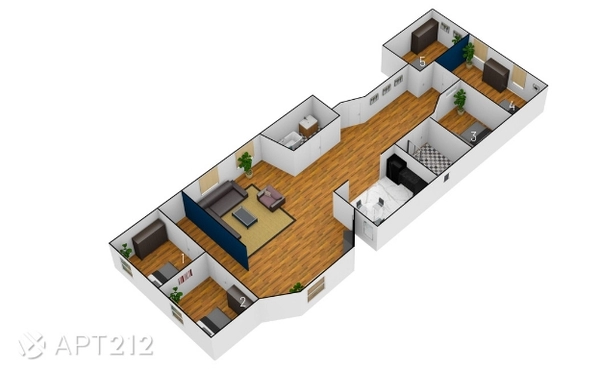 5 bedrooms apartment for rent in East Village - Manhattan, New York