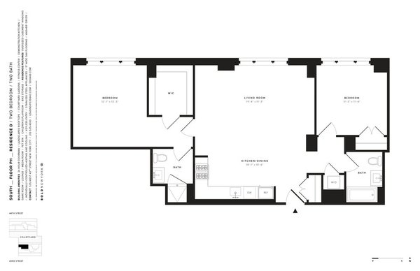 2 bedrooms apartment for rent in Midtown West - Manhattan, New York