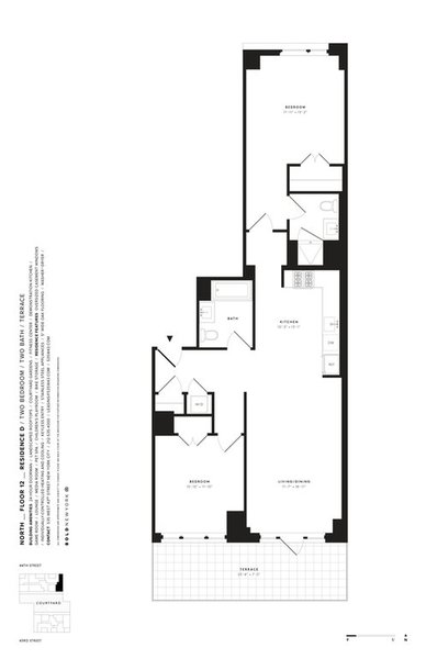 2 bedrooms apartment for rent in Midtown West - Manhattan, New York