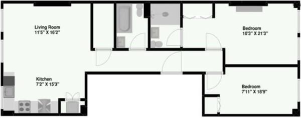 2 bedrooms apartment for rent in Upper West Side - Manhattan, New York