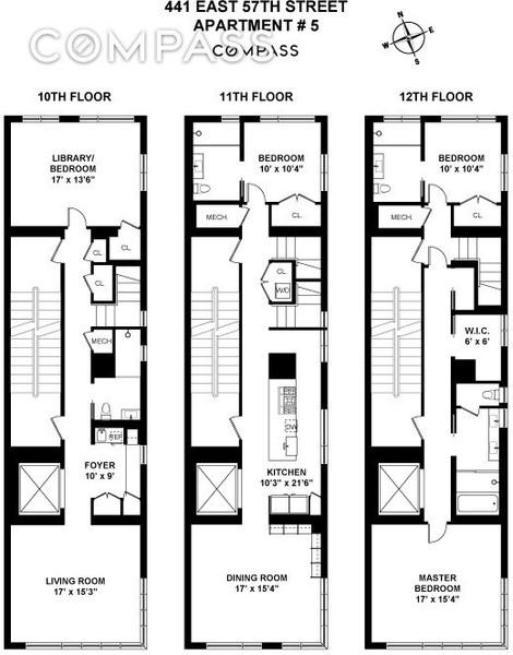 4 bedrooms apartment for rent in Midtown East - Manhattan, New York
