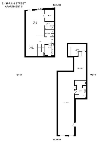 1 bedroom apartment for rent in Soho - Manhattan, New York