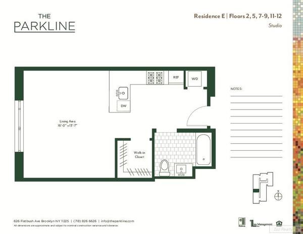 Studio Apartment for rent in Prospect Lefferts Gardens - Brooklyn, New York