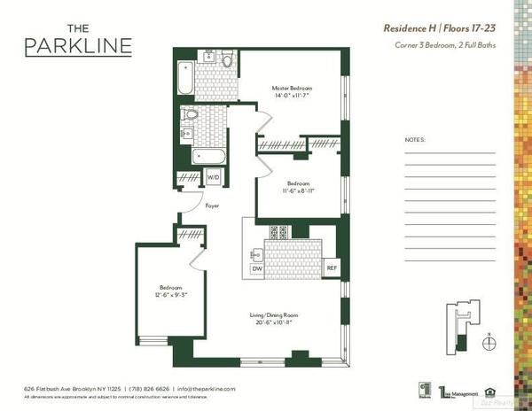 3 bedrooms apartment for rent in Prospect Lefferts Gardens - Brooklyn, New York