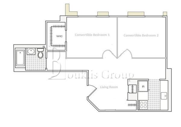 2 bedrooms apartment for rent in Financial District - Manhattan, New York