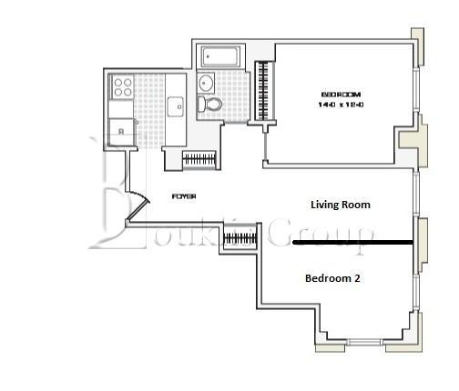 2 bedrooms apartment for rent in Financial District - Manhattan, New York