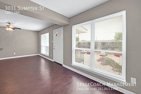 1 bedroom apartment for rent in Greater Fifth Ward - Inner Loop, Houston