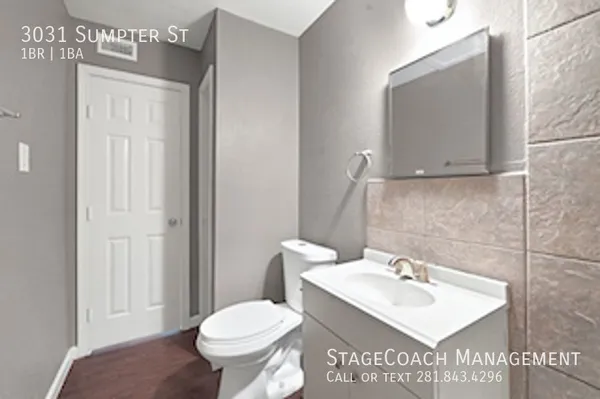 1 bedroom apartment for rent in Greater Fifth Ward - Inner Loop, Houston