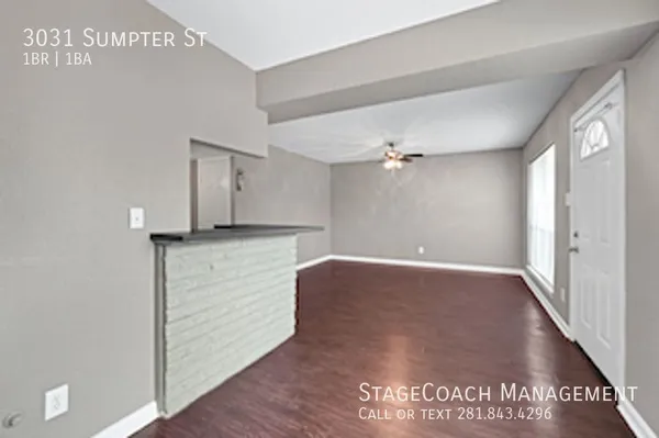 1 bedroom apartment for rent in Greater Fifth Ward - Inner Loop, Houston