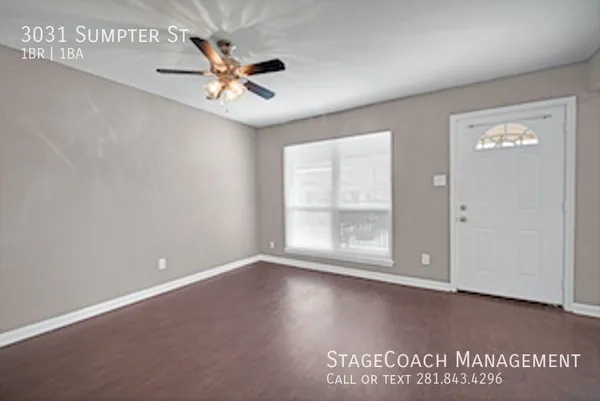 1 bedroom apartment for rent in Greater Fifth Ward - Inner Loop, Houston