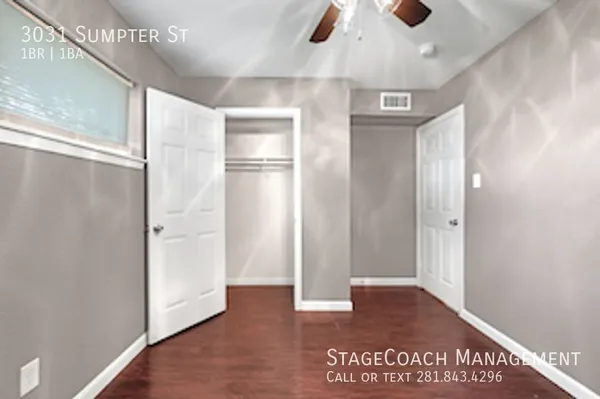 1 bedroom apartment for rent in Greater Fifth Ward - Inner Loop, Houston