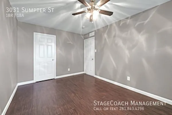 1 bedroom apartment for rent in Greater Fifth Ward - Inner Loop, Houston