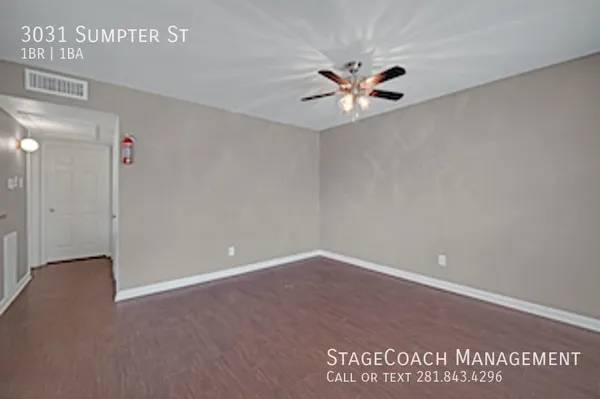 1 bedroom apartment for rent in Greater Fifth Ward - Inner Loop, Houston