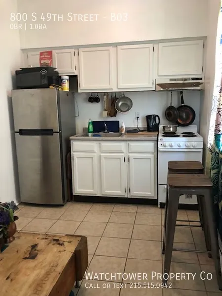 Studio Apartment for rent in Garden Court - West Philadelphia, Philadelphia