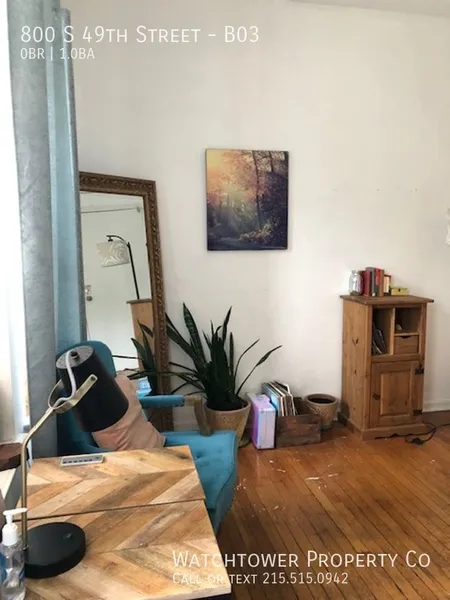Studio Apartment for rent in Garden Court - West Philadelphia, Philadelphia