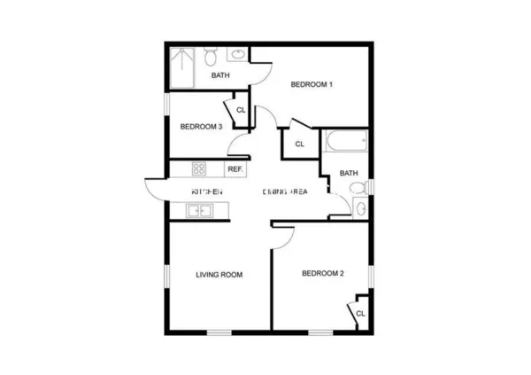 3 bedrooms apartment for rent in Wolf Creek - Sw Dallas, Dallas