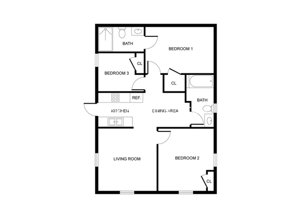 3 bedrooms apartment for rent in Wolf Creek - Sw Dallas, Dallas