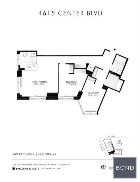 2 bedrooms apartment for rent in LIC - Queens, New York