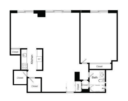 1 bedroom apartment for rent in Greenwich Village - Manhattan, New York