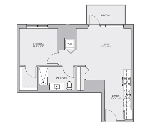 1 bedroom apartment for rent in Roscoe Village - North Side, Chicago