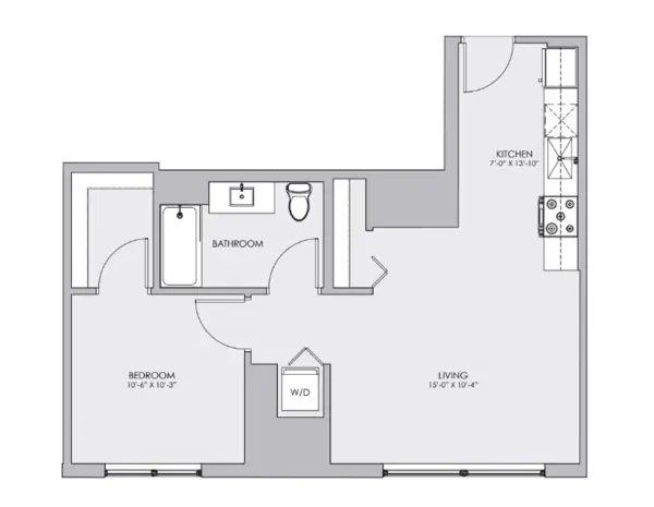 1 bedroom apartment for rent in Boystown - North Side, Chicago