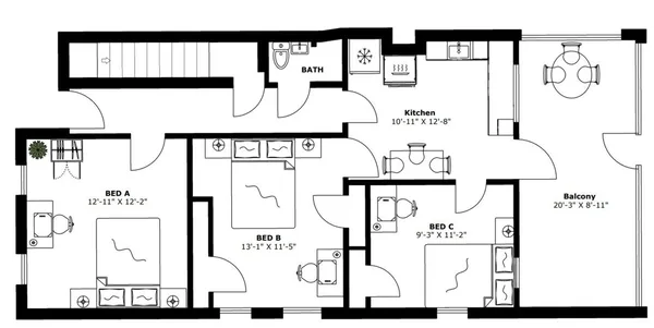 Coliving in Inner Belt - Somerville, Boston