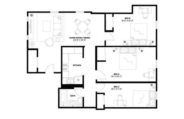 Coliving in South End - Boston, Boston