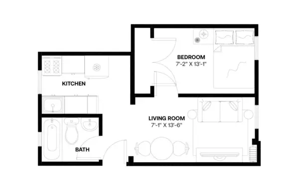 1 bedroom apartment for rent in Morningside Heights - Manhattan, New York