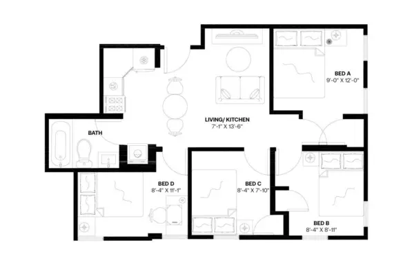 Coliving in Morningside Heights - Manhattan, New York