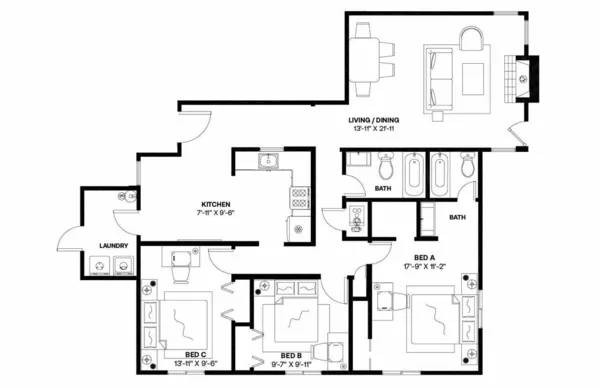 Coliving in North Lamar - North Austin, Austin