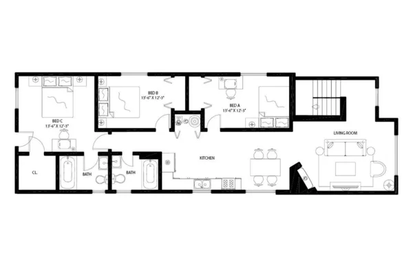 Coliving in Wicker Park - Central, Chicago