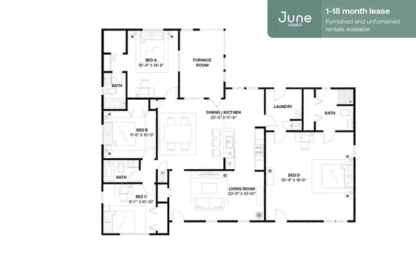 Coliving in Westgate - South Austin, Austin