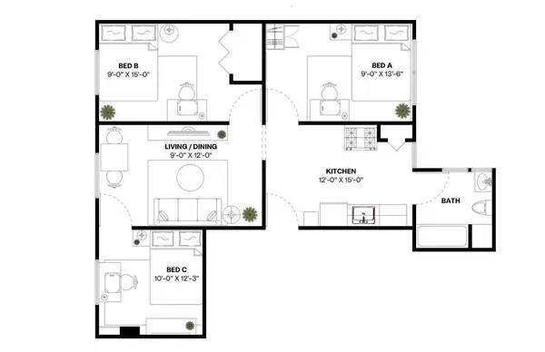 Coliving in North End - Boston, Boston