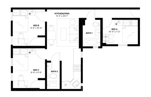 Coliving in Morningside Heights - Manhattan, New York