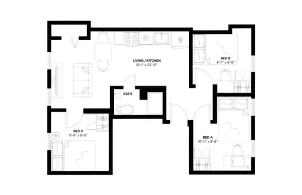 Coliving in North End - Boston, Boston