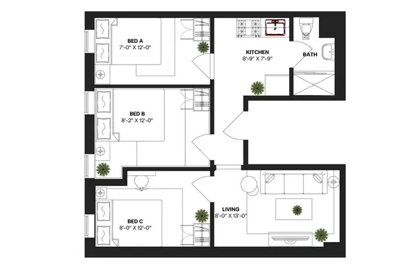 Coliving in China Town / Little Italy - Manhattan, New York