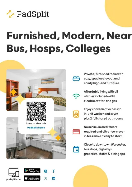 Coliving in Worcester - Metro Area, Boston